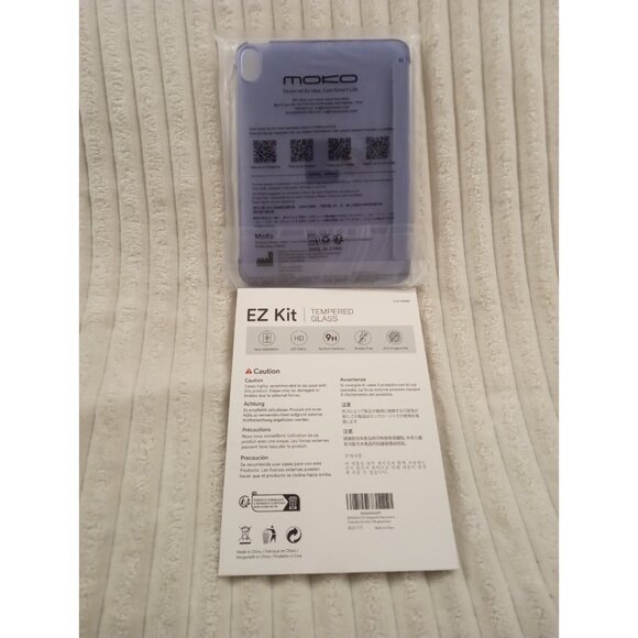 iPad 10th Generation Screen Protector and Lavender Purple Case New in Packaging - Picture 5 of 9